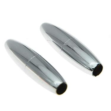 Imagem de KAISH 2 peças de plástico cromado ST Strat guitarra Tremolo Trem ponta de braço Whammy Bar Cap para Stratocaster