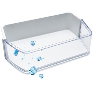 Imagem de Cesto de prateleira de porta DA97-12650A atualizado compatível com Samsung RF260, RF261, RF263 - DA63-07104A, DA63-06963A, substituição do compartimento da prateleira da porta da geladeira Samsung