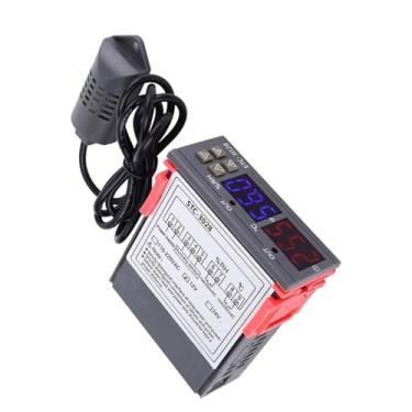 Imagem de STC-3028 Display Digital Medidor de Controlador de Temperatura e Umidade Termostato de Microcomputador Sensor Integrado Tela Dupla Display Duplo ABS Revestimento de Plástico (12V)