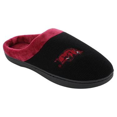 Imagem de Comfy Feet Chinelo clássico unissex, Arkansas Razorbacks, 39 - 41