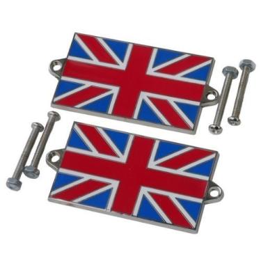 Imagem de Emblemas de corpo de pijama de União Triple-C (estilo de roda) – Par