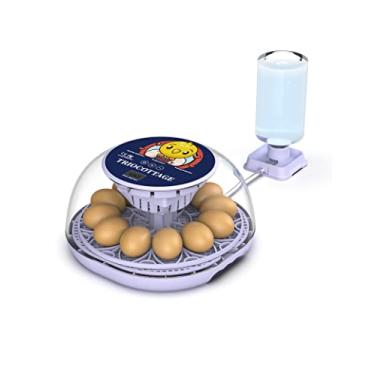 Imagem de TRIOCOTTAGE 12 Incubadora de Chocagem de Ovos Transparentes com Viragem Automática de Ovos E Reposição Automática de Água para Ovos de Galinha E Ovos de Codorna