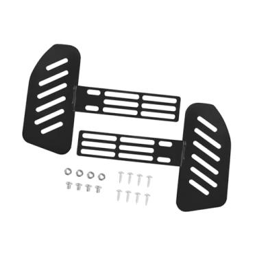 Imagem de Dynwave E scooter apoio para os pés dianteiro e suporte lateral da motocicleta fácil instalação antiderrapante leve resistente e acessórios de bicicleta