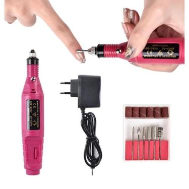 Imagem de Portátil Lixadeira De Unhas Elétrica Bivolt - BCS