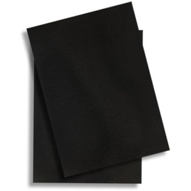 Imagem de Contra Capa para Encadernação, A3, 0,30, Preto Couro, Emabalagem com 100 Unidades, Prolam
