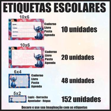 Imagem de Etiqueta Adesiva Escolar em Vinil Tema Personagem Homem Aranha - Dekal