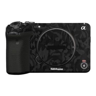 Imagem de JERXTTON Película protetora premium para câmera premium antirarranhões para Sony FX3 ILME-FX3 (Shadow Camo Black)
