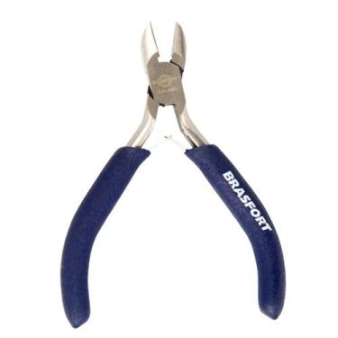 Imagem de Alicate Mini Corte Diagonal Aço Carbono Brasfort 8998 115mm - Eletrôni