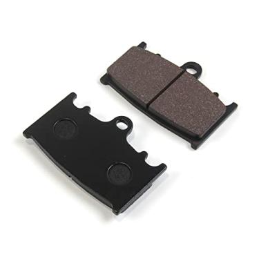 Imagem de 1 par de pastilhas de freio dianteiras compatíveis com Suzuki GSX650S 2007-2009, GSX650F ABS 2008-2015, GSXR 750 2000-2002, SV1000 2003-2007, peças de acessórios de substituição de motocicleta