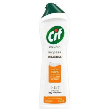 Imagem de Multiuso Cremoso Laranja 450ml Cif