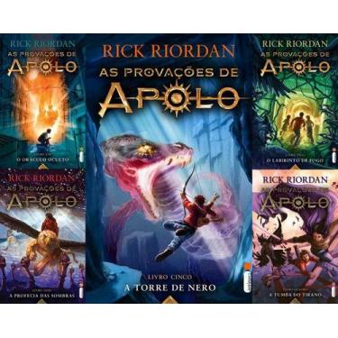 Imagem de Coleção As Provações De Apolo - Do Vol 1 Ao 5 Rick Riordan - Intrínsec