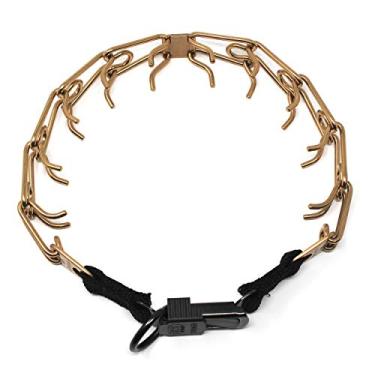 Imagem de Coleira de adestramento para cães Herm Sprenger com fivela de liberação rápida, coleira para animais de estimação, hipoalergênica, sem níquel, sem puxar, para cães, feita na Alemanha, 4 mm x 61 cm, grande