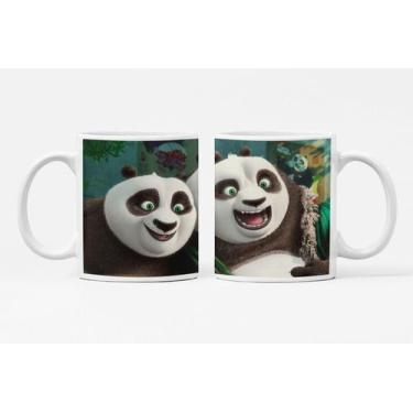 Imagem de Caneca de Porcelana Desenho Kung Fu Personalizada Md29 - Like Geek