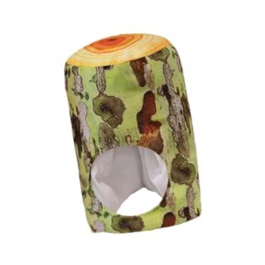 Imagem de YIJU Planejada de árvore simulada Capinho de papel-gêmea Funny Sycamore Tree Design ROVA ROVA COSPLAY CABEÇa para CARNAVALMENTE MAN HOMENS