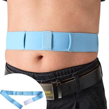 Imagem de AUSTYLCO Cinto de diálise peritoneal, cinto de tubo de alimentação, bolsa de suporte de cateter PD para tubo G para tubo de alimentação acessórios para tubos de alimentação conjunto de transferência