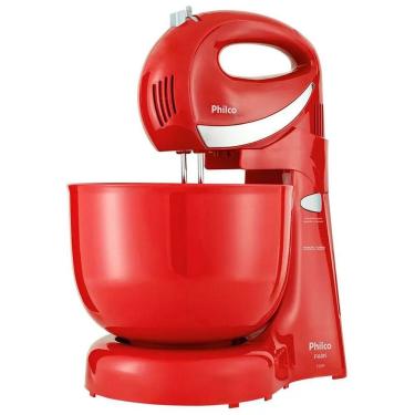 Imagem de Batedeira Paris Turbo Inox 400w Philco 220v Vermelho
