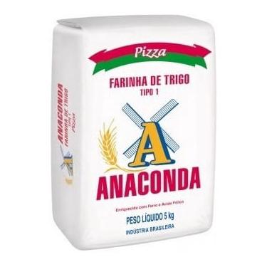 Imagem de Farinha De Trigo 5kg Para Pizza Anaconda