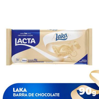 Imagem de Chocolate Branco Laka lacta 90g