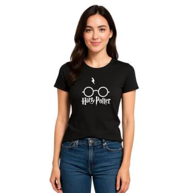 Imagem de Camiseta Baby Look Feminina Estampada Harry Potter Lançamento - Agil, 