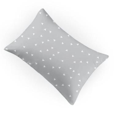 Imagem de Fronha Travesseiro Jolitex Toque De Seda Estampado Avulso 50x70cm, TRI