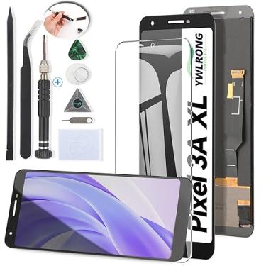 Imagem de YWLRONG Tela para OLED Google Pixel 3A XL LCD Display Touch Screen Digitalizador Substituição para Google Pixel 3A XL G020C G020G G020F LCD com Kit