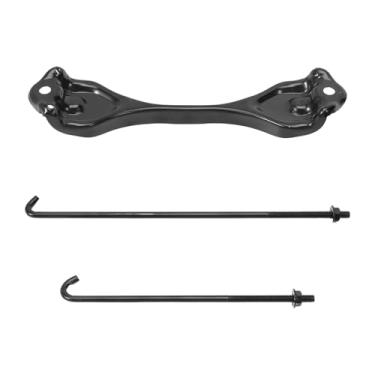 Imagem de GNXFixt Kit de suporte de bateria adequado para 4Runner 2003-2023 FJ 2007-2012 GX460 GX470 Substitui 74481-26020, com parafusos J e porcas de aço inoxidável 304, kit de suporte de montagem de bateria