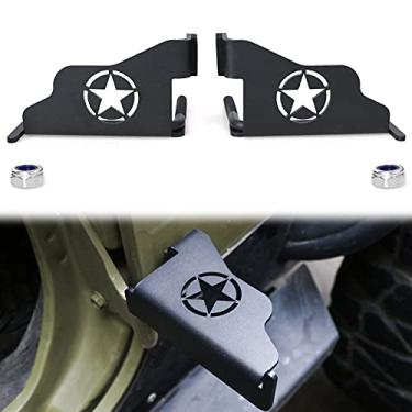 Imagem de Bestaoo Jeep Wrangler Pés dianteiros para Wrangler Unlimited Sport Rubicon SaharaBESTAOO preto TABAN