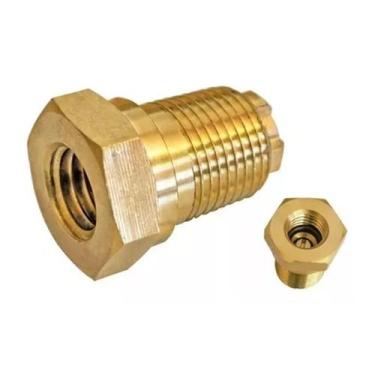 Imagem de Valvula P/ Botijão Gas P13 1/2 NPT Externa X 5/8 UNC Interna - RAMA