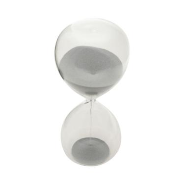 Imagem de Ampulheta de Vidro Borossilicato 9cm x 9cm x 18cm - Wolff