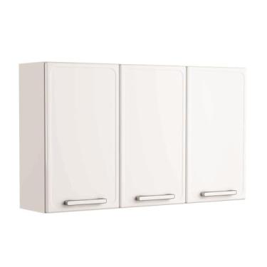 Imagem de Armário Aéreo Alto Cozinha em Aço 3 Portas Gourmet Bertolini