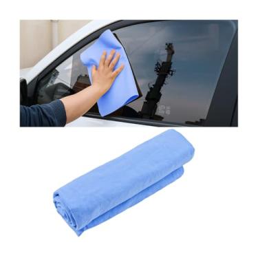 Imagem de BESULEN Pano de camurça para carro, 66 cm x 43 cm, toalha Shammy superabsorvente, sem arranhões, reutilizável, secagem automotiva, lavagem, limpeza, acessórios, universal para SUV, Sedan, caminhão