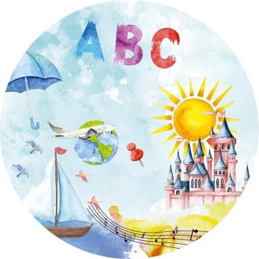 Imagem de Painel Redondo 3D Sublimado Formatura Frd-2161