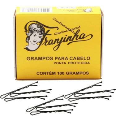 Imagem de 100 Unid Grampo De Cabelo Para Penteados Nº5 Presilha Caixa