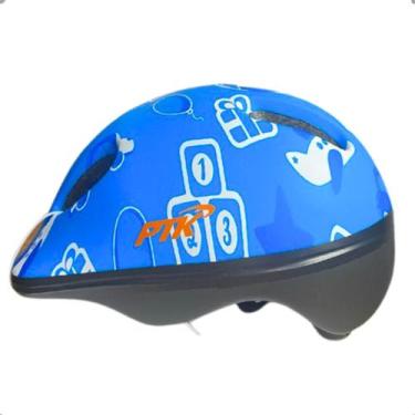 Imagem de Capacete Infantil Ptk Baby Bike Ciclismo De 1/4 Anos, Toys azul, 48-56
