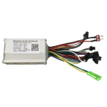 Imagem de NULKOMMA Controlador elétrico de bicicleta X813-AA26E-12TU DC36/48V 15A Controlador de motor sem escovas para E-Bike Scooter Mountain Bike