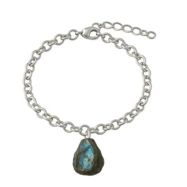 Imagem de Pulseira de Labradorita - Cristal Natural, Prata 925