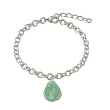 Imagem de Pulseira de Fluorita - Cristal Natural, Prata 925
