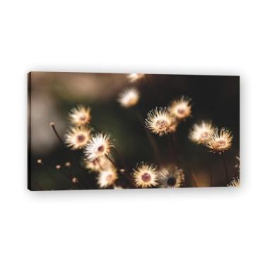 Imagem de Impressão fotográfica de realismo floral Fireball – Arte de parede de jardim vibrante para decoração de casa, reprodução de pintura em tela 60 x 108 cm emoldurada