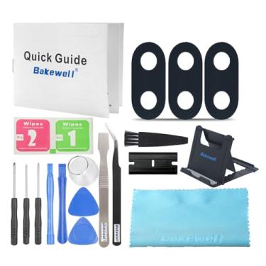 Imagem de Bakewell Substituição da tampa da lente de vidro da câmera traseira para Google Pixel 6A