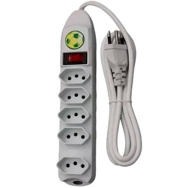 Imagem de Filtro De Linha - 5 Tomadas - Tripolar - B-max