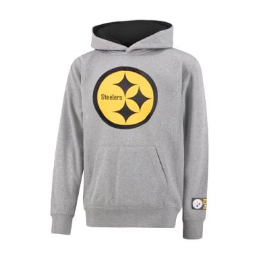 Imagem de Ultra Game Moletom com capuz juvenil NFL oficial super macio premium mistura de poliéster quente