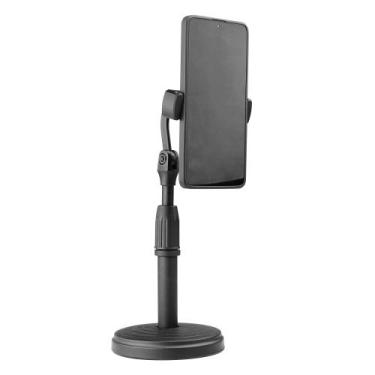 Imagem de Suporte De Mesa Para Celular E Microfone Com Regulagem De Altura Para 