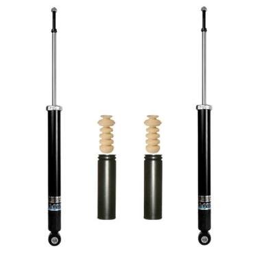 Imagem de Amortecedor Nakata+Kit Batente Traseiro Esquerdo+Direito Renault Sande