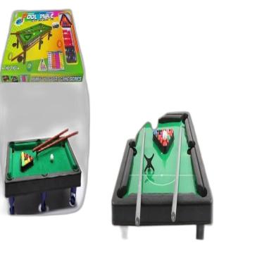 Imagem de Mesa Sinuca Bilhar Infantil Snooker Desmontavel Pezinho Mesa