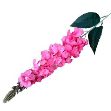 Imagem de Kit 5 Hastes de Flor Boca de Leão Artificial Grande Decoração 70cm (Rosa-chiclete)