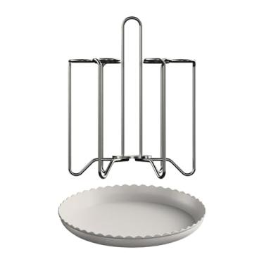 Imagem de predolo Suporte para canecas de café, suporte decorativo para canecas, organizador, escorredor de pratos para mesa, sala de estar, armário, casa