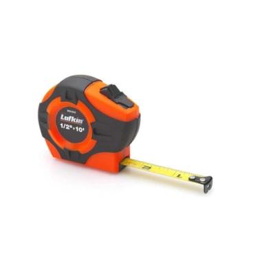 Imagem de Crescent Lufkin 2,54 cm x 25' P1000 Series Hi-Viz Orange Engineer's Yellow Clad A4 Blade Power Return Tape Measure - PHV1425DN