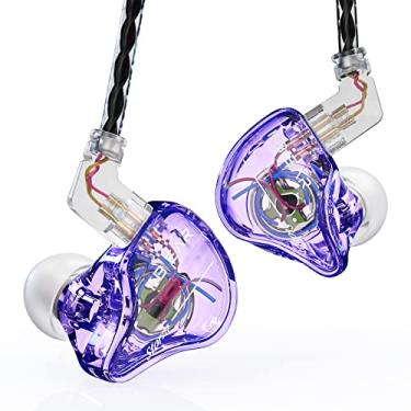 Imagem de YINYOO Fones de Ouvido Kbear Storm No Monitor de Ouvido para Cantores, Bateristas, Músicos, Baixistas, Fones de Ouvido com Fio de Alta Resolução, Fones de Ouvido Intra-Auriculares Personalizados Iem,