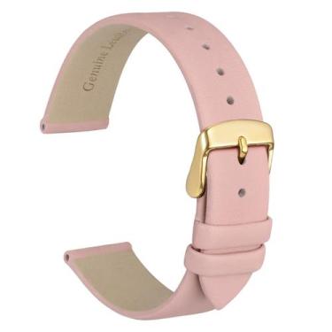 Imagem de Pulseira de relógio WOCCI Elegant Genuine Leather 10 mm de largura
