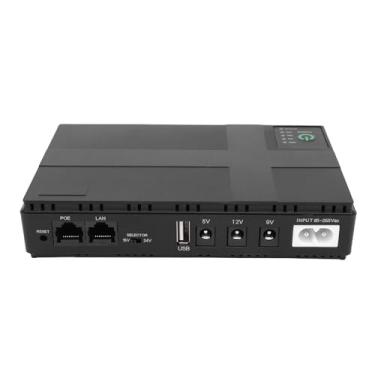 Imagem de Luocute Mini Ups Com Saí CC, Fonte de Alimentação Portátil Ininterrupta de 8800mAh Backup de Bateria para Roteador, Modem, Câmera de Segurança, Dispositivos USB, Smartphone, (Plugue nos EUA)